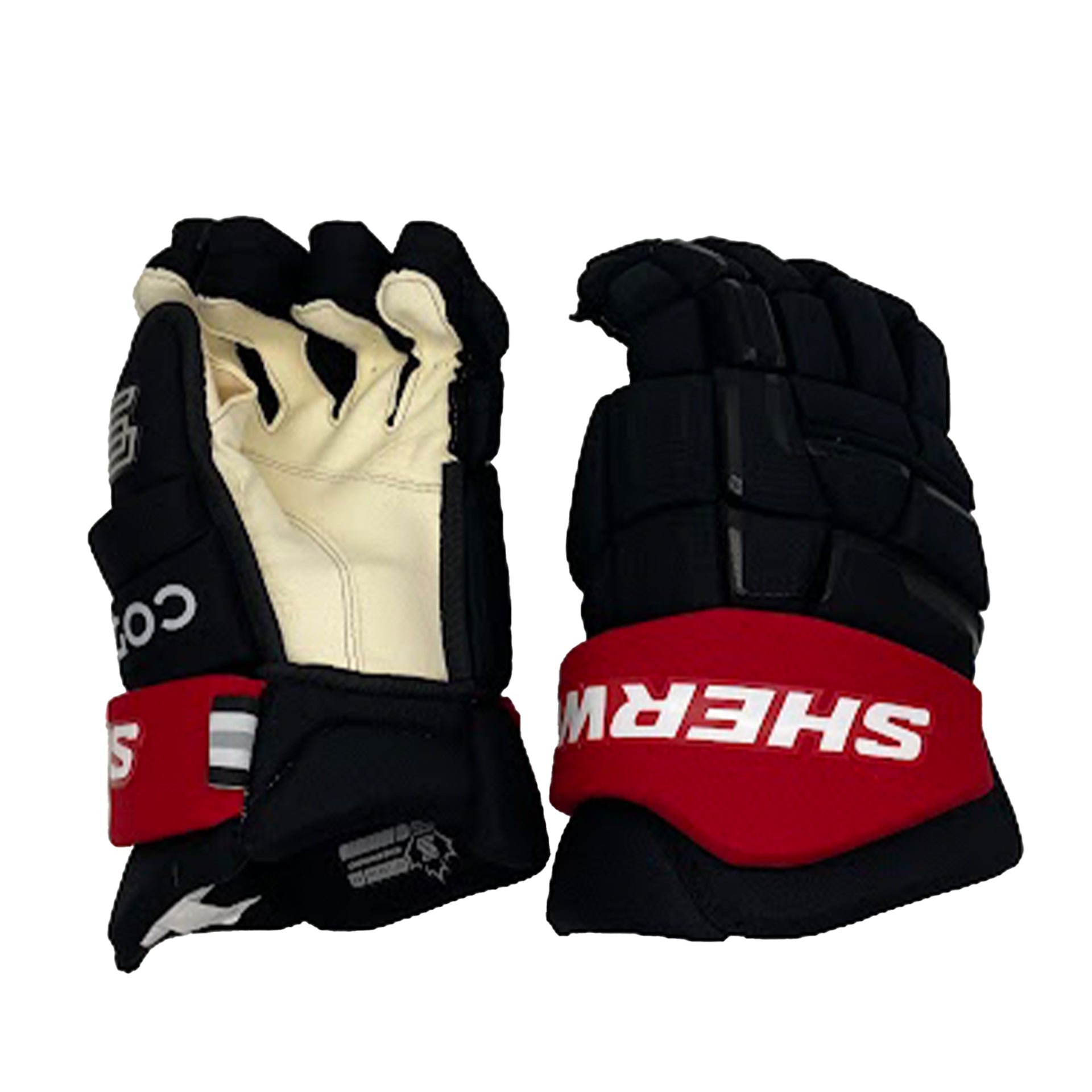Sherwood Code Encrypt 1 - Gants d'équipe - Buffalo Sabres (noir/rouge)